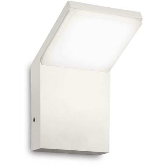 Ideal Lux Lighting - Ideal Lux Style - led 1 Light Outdoor Wall Light White IP54