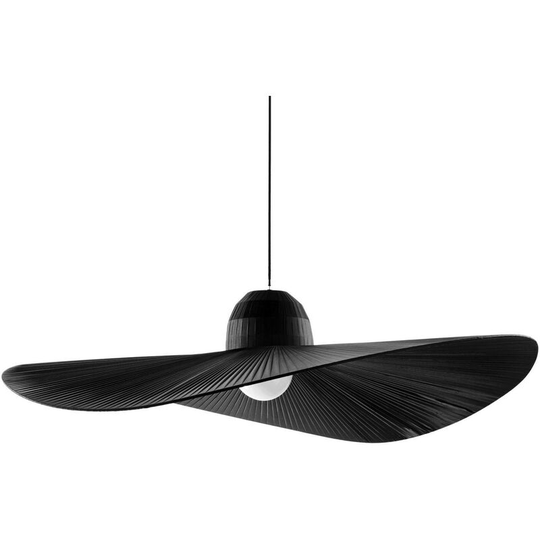 Ideal Lux Madame - 1 Light Dome Ceiling Pendant Light Black