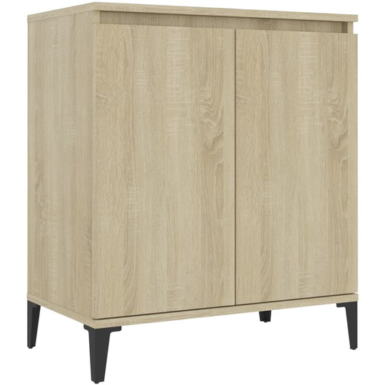 Sideboard Sonoma Oak 60x35x70 cm Engineered Wood Vidaxl Brown