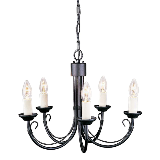Elstead Lighting Chartwell 5 Light Chandelier