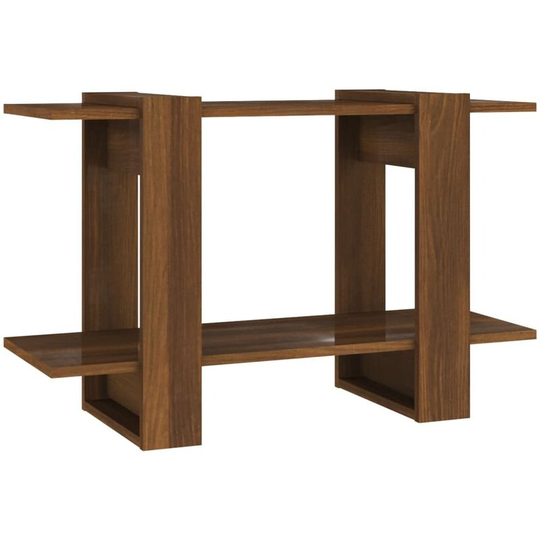Book Cabinet/Room Divider Brown Oak 80x30x51 cm Vidaxl Brown