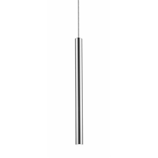 Zumaline Lighting - Zumaline Loya Integrated led Pendant Ceiling Light, Silver, 450lm 3000K