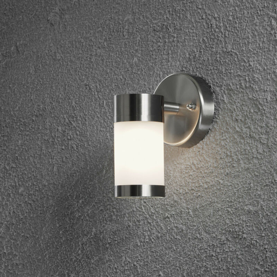 Konstsmide Lighting - Konstsmide Modena Outdoor Modern Down Light Stainless Steel Frosted, IP44