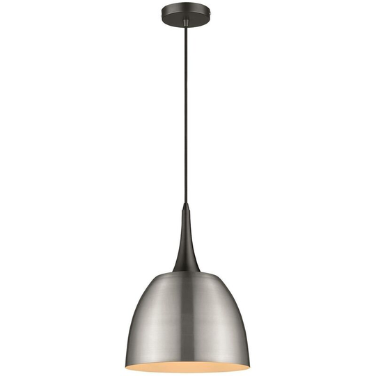 Frinton 1-Light Satin Nickel Pendant