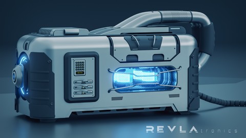 SciFi Crate Design in Blender