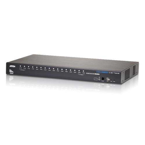 Aten CS17916 KVM switch Rack mounting Black