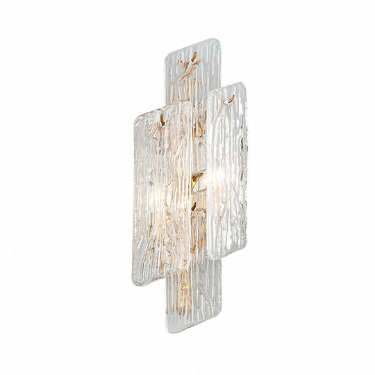 Hudson Valley Lighting - Piemonte 2 Light Wall Sconce Royal Gold, Glass