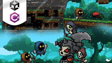 Crea tu videojuego Plataforma 2D con Unity - AVANZADO