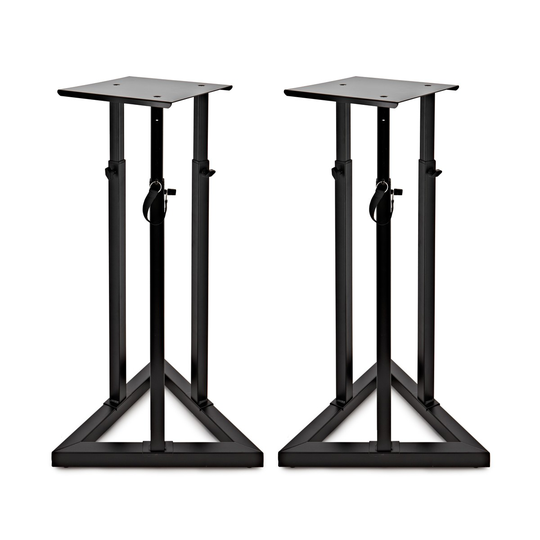 Adjustable Height Studio Monitor Speaker Stands Pair