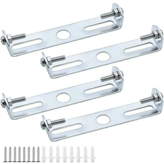 Aougo - 4 Pcs] Ceiling Light Fixture Bracket 105mm Pendant Light Accessories Ceiling Chandelier Ceiling Light Base Plate Ceiling Lamp Plates Plate