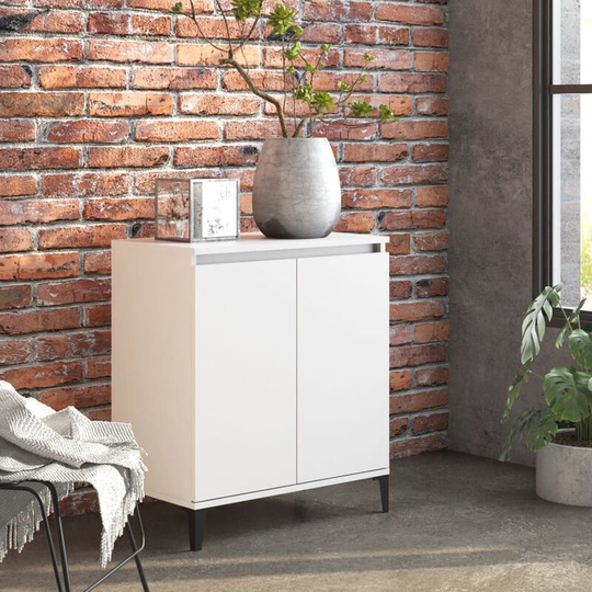 Sideboard White 60x35x70 cm Chipboard
