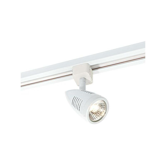 Saxby Lighting - Saxby Bullett 25450 - 1 Light Track Light Gloss White, White Abs Plastic, GU10