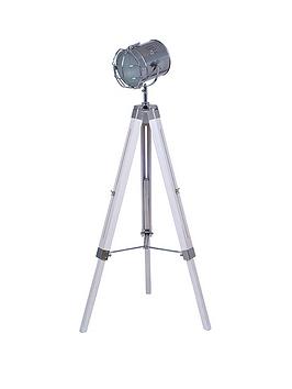 Pacific Lifestyle Metal Tripod Floor Lamp