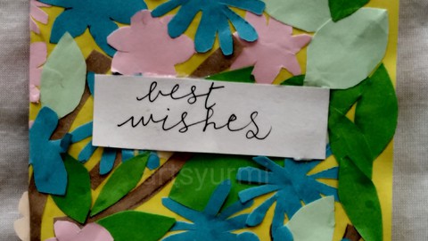 Paper Collage making