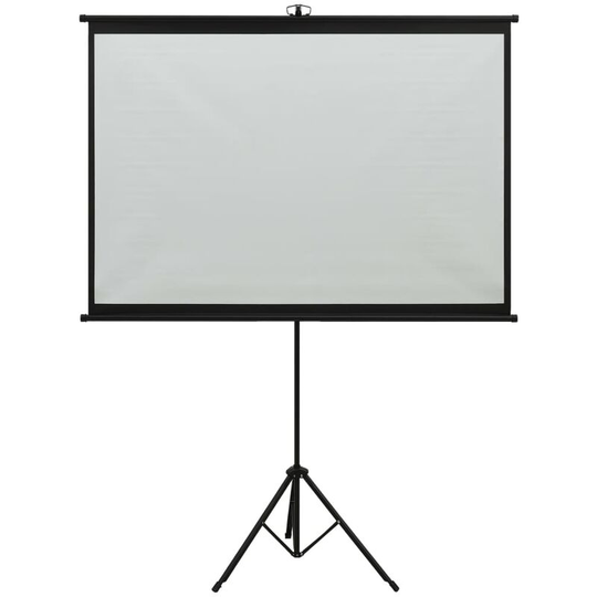 Projection Screen with Tripod 63' 1:1 Vidaxl White