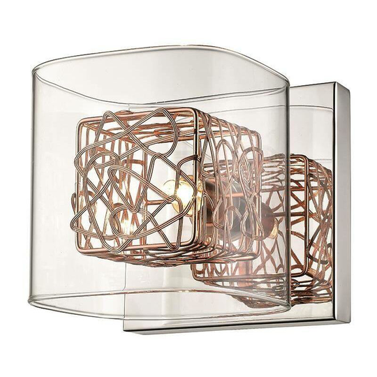 Nottingham Copper Wall Light 1 Lights