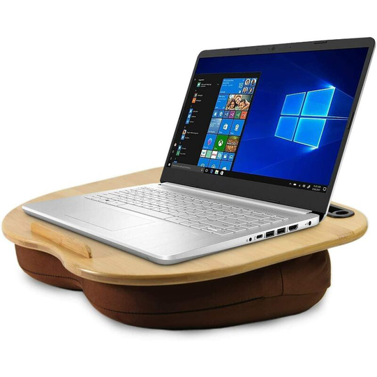 Gdrhvfd - Laptop Cushions Knee pad with grommets and anti-slip strips for laptop, tablet