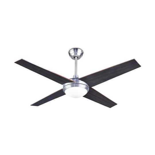 Leds-C4 Hawai 1 Light Ceiling Fan Satin Nickel