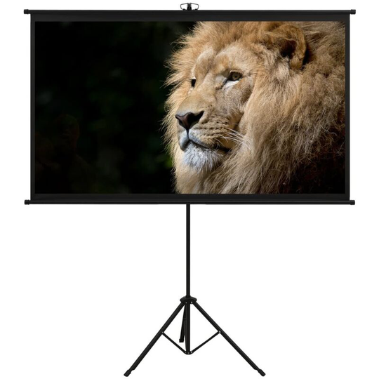 Projection Screen with Tripod 72' 4:3 - White