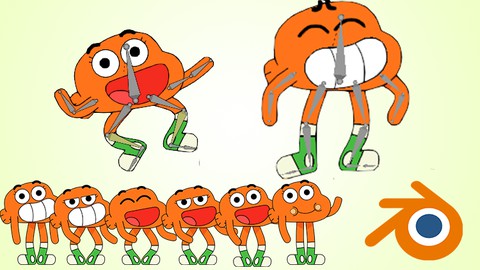 Animao 2D com blender