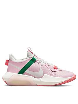 Nike Air Zoom Crossover Junior Trainers - Light Pink, Light Pink, Size 3