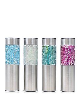 Gardenwize Mosaic Solar Stake Lights (Set Of 4)