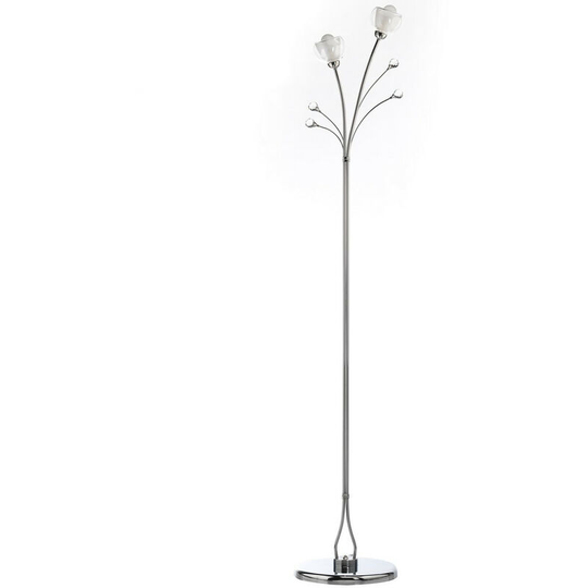 Onli Diamante 2 Light Multi Arm Floor Lamp, Glass Shades
