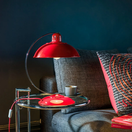 Elstead Lighting Franklin 1 Light Desk Lamp Red