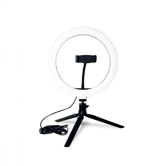 Led Ring Light Studio Photo Video Dimmable Lamp Tripod Stand Selfie Camera Phone