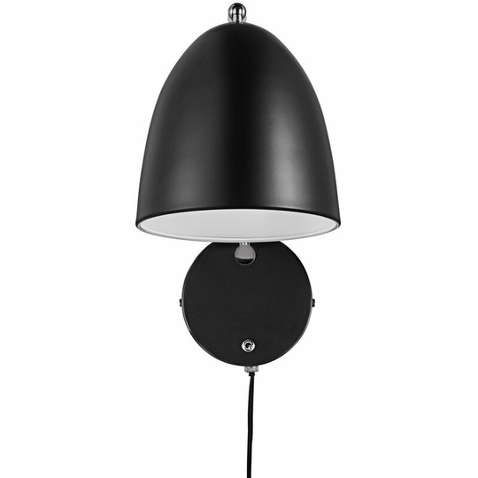 Nordlux Alexander Dome Reading Light Black, E27