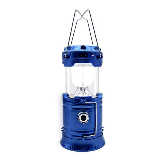 Aougo - Solar Lantern Camping Lanterns, Rechargeable Garden Lantern Garden Lantern Torch Tent Lighting with usb Interface, Waterproof Mobile Charging