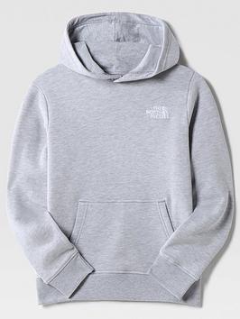 Boys, THE NORTH FACE Kids Everyday Hoodie - Light Grey Heather, Light Grey Heather, Size Xs=6 Years