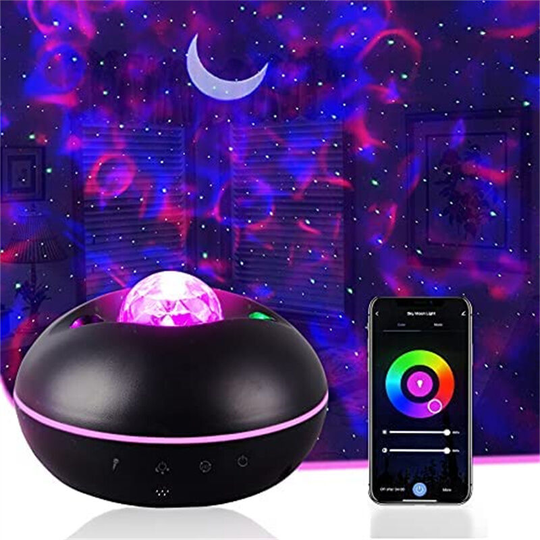 Night Light Star Lights Projector for Bedroom Starry Projector Light for Kids Moon Lamp for Room Decor WiFi Remote Control Lights