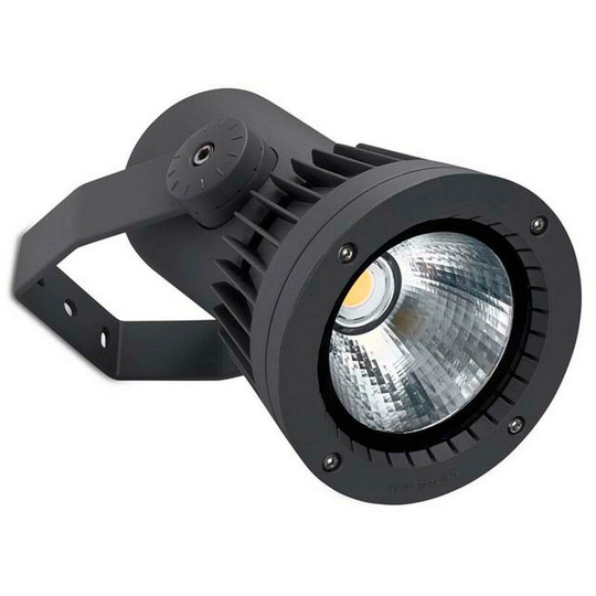 Leds-c4 Lighting - leds C4 Hubble Cob led ø126mm Outdoor led Display Light Urban Grey IP65 IK07 4000K