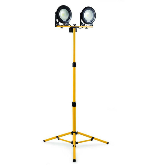 Defender DF1200 240v Double Head Tripod LED Light 13A - N/A