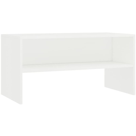 TV Cabinet White 80x40x40 cm Engineered Wood vidaXL - White