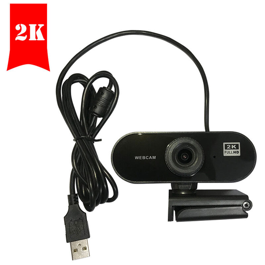 Webcam, 2K full hd Webcam for pc Laptop Desktop, usb Computer Camera for Video Calling and Recording, Studying, Web Conferencing - Thsinde