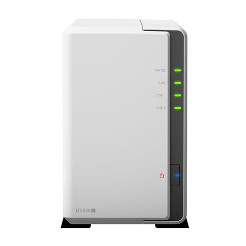 Synology DiskStation DS220j RTD1296 Ethernet LAN Mini Tower White NAS