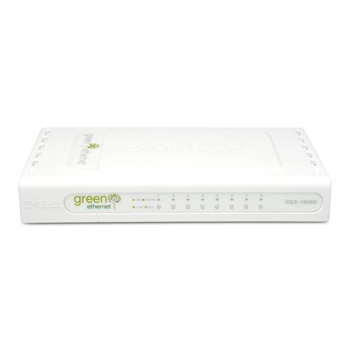 D-Link 8-port 10/100/1000Mbps Gigabit Switch Unmanaged