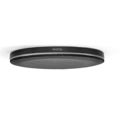 Beamtracking Ceiling Microphone with PoE+ Amplifier - Black