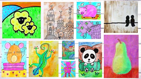 12 Step-By-Step Drawing & Painting Lessons for Beginners