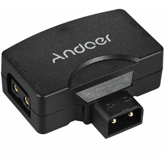 Andoer D-Tap to 5V USB Adapter Connector for V-Mount Camcorder Camera Battery