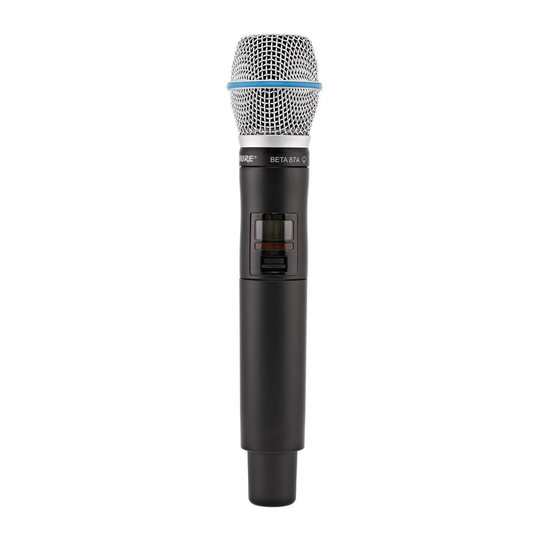 Shure QLXD2/B87A-K51 Digital Wireless Handheld Microphone Transmitter