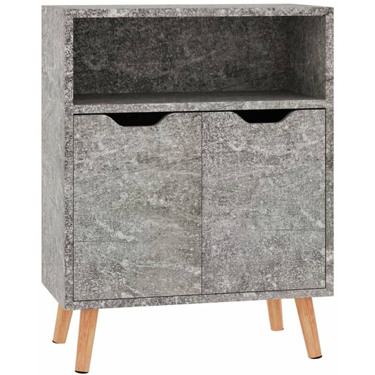 Sideboard Concrete Grey 60x30x72 cm Engineered Wood Vidaxl Grey