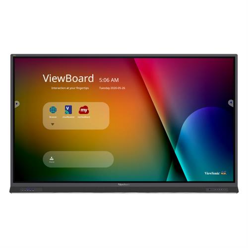 Viewsonic IFP8652-1A Signage Display Interactive flat panel 2.18 m (86") Wi-Fi 350 cd/m 4K Ultra HD Touchscreen Built-in processor Android