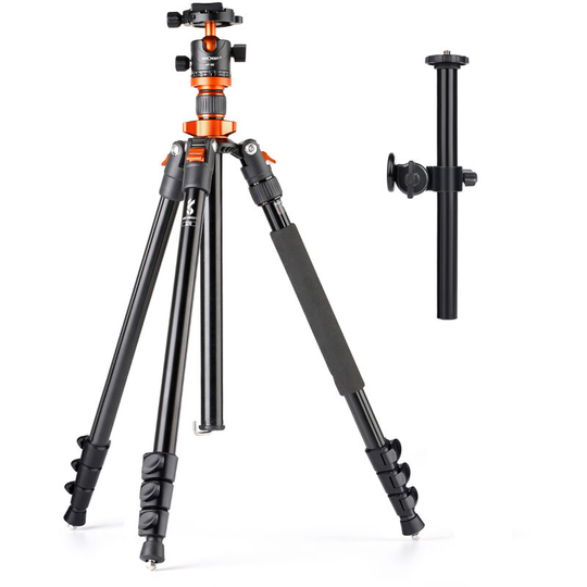Kfconcept - k&f concept S210 2M/78.7Inch Professional Photography Tripod Monopod Aluminum Alloy Camera Tripod Stand 10kg/22lbs Load Capacity with