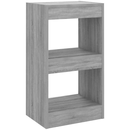 Book Cabinet/Room Divider Grey Sonoma 40x30x72 cm Vidaxl Grey