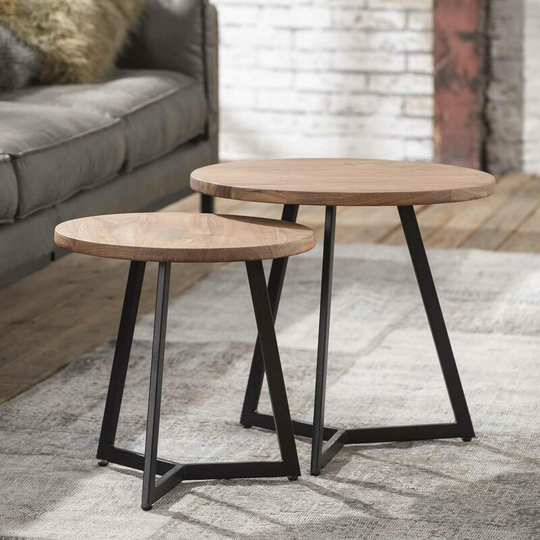 Tripod Side Table (set of 2) - Metal