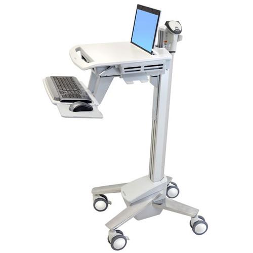 Ergotron StyleView EMR Laptop Cart SV40 Aluminium Grey White Notebook Multimedia cart