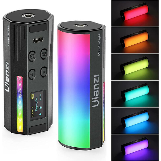 Thsinde - Handheld Light Wand, 360 Rgb Led Video Light For Photography, 2000mah Rechargeable Mini Light Stick